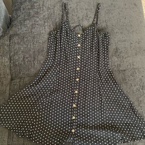 American Eagle Polka dot Skater Dress